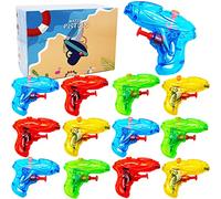 Lubibi Pistola De Agua para Niños,12 Paquetes De Juguetes de Chorro,Bolsas de Fiesta Regalos de Fiesta al Aire Libre Playa Piscina Juego Cumpleaños Suministros de Fiesta de Verano para niños niñas