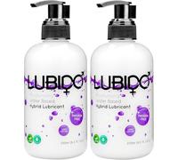 Lubido gel lubricante Hybrid cremoso e hidratante sin parabenos - 250 ml (Paquete de 2)