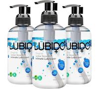 Lubido Original Gel Lubricante Íntimo a base de agua sin parabenos - 250 ml (Paquete de 3)