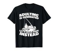 Lubina De Boca Grande Manchada Chica - Negra Pesca De Lubina Camiseta