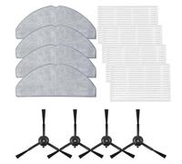 Lubluelu L40/B40/L15 Ultra/L15 Max - Juego de 4 filtros HEPA, 4 almohadillas de limpieza, 4 cepillos laterales, nailon y microfibra
