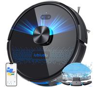 Lubluelu SL60Ultra SL68D Robot Aspirador 5600Pa, Robot Aspirador y Fregona, 55dB Ruido, Cuerpo Ultrafino, de 5 Pisos, Robot Aspirador para Pelo de Mascotas, Alfombra, Suelo Duro