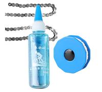 Lubricador de cadena de ciclo, engrasador de cadena de ciclo - Rodillo de lubricación de engranaje de con 60 ml de aceite - Mantenimiento de ruedas de desplazamiento Mountain Cycle, accesorio