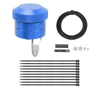 Lubricador de Cadena para Motocicleta, Resistente y Duradero, Repuesto Universal - Lubricación Continua, Fácil Instalación sin Conexiones Eléctricas, Ideal para (Azul)