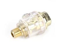 Lubricador de Engrasador en Línea Mini BSP de 1/4 para Herramientas Neumáticas y Tubos de Compresor de Aire