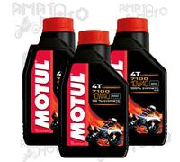 Lubricante Aceite Motor Motul Moto 7100 10W40 4T 100% Sintético Ester MA2 3 LT