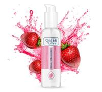 Lubricante base de agua lubricante intimo con diferentes sabores 175 ML, (Grande) para muchos usos ideal para hombres, mujeres y parejas, aroma sensual (Fresa)