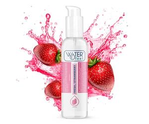 Lubricante base de agua lubricante intimo con diferentes sabores 175 ML, (Grande) para muchos usos ideal para hombres, mujeres y parejas, aroma sensual (Fresa)