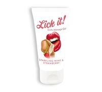 LUBRICANTE BESABLE LICK-IT FRESA Y CAVA 50ML