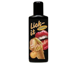 LUBRICANTE BESABLE LICK-IT MELOCOTÓN 100ML