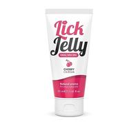 Lubricante comestible para sexo oral de sabor cereza Lick Jelly 30ml Intimateline