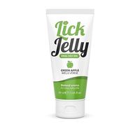 Lubricante comestible para sexo oral de sabor manzana verde Lick Jelly 30ml Intimateline