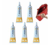 Lubricante Cremallera Para Ropa | 5 Uds Lubricantes Grasa Lubricante,Mantenimiento De Cremalleras, Reparación De Atascados, Multifuncional Para Cremalleras De Metal Y Nailon, Maletas, Ropa