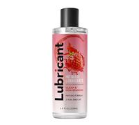 Lubricante de Base Acuosa Gel Ultra Suave Lubricante Personal No Gotea Lubricante Sexual para un Placer Duradero para Hombres Mujeres y Parejas(Fresas)
