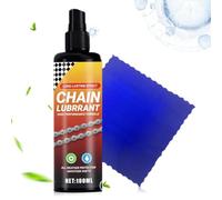 Lubricante de Cadena de Motocicleta Antifricción Antioxidante Limpieza | Spray Grasa Cadena Motocicleta 100 ml Para Camión Vehículo Automóvil SUV Coche Bisagra Rodamiento Riel