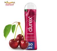 Lubricante De Cereza Durex Cherry Base Agua Suave Y Ligero 50 ml Para Sexo Oral