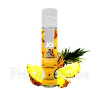 Lubricante De Piña Jugosa System JO A Base De Agua Saborizado Glide X 30 120 Ml