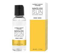 Lubricante de silicona Mixgliss Sun Monoi 50 ml Fluido de masaje y lubricante 2 en 1