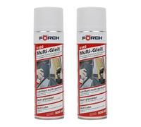 Lubricante Multiusos Transparente en Spray 500 ml S422 - Pack 2 unidades | Uso Profesional y Doméstico | Para Plástico, Goma y Metal | Antiestático y Repelente al Agua - Evita Ruidos, Corrosión