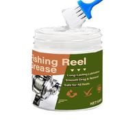 Lubricante para Carretes de,Grasa Para Engranajes De Carrete - Impermeable para Utensilios de,para Agua Dulce Mar Lanzado y Viajes de Camping y Senderismo