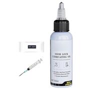 Lubricante para cerraduras,Lubricante para puertas correderas | Aceite para bisagras de puerta portátil inoxidable - Grasa lubricante multiusos, reducción de ruido, lubricación duradera para rieles de