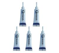 Lubricante Para, Lubricante De Grasa Pequeña De 0,78 X 0,78 X 2,36 Pulgadas Para Puertas De Automóviles, De Ropa, Bisagras Y De Bolsas, Tubo De 10 G Fácil De Transp