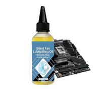 lubricante para ventiladores, 100 ml, versátil y portátil, lubricante para rodamientos, para ordenadores, portátiles, ventiladores industriales de suelo y mesa, reducción de ruido R