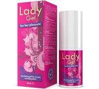 INTIMATELINE | Lady Gel - Gel Estimulante para Clítoris y Vagina, Estimula el Flujo Sanguíneo y Mejora la Sensibilidad, 30 ml