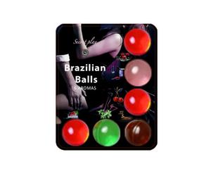 Lubricante potenciador 6 bolas calientes brasileñas, Poids 0.035 Kg