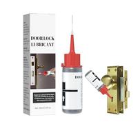 Lubricante seco de grafito, lubricante de cilindro de bloqueo, lubricante en polvo de grafito, polvo de grafito de 60 ml para cerraduras, aerosol, grasa, cilindro de bloqueo, lubricante en polvo,