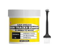 Lubricantes Automotrices - 100 g Grasa De Silicona Para Conectores Eléctricos, Pasta De Alta Temperatura Con Brocha, Grasa Para Bisagras De Puerta De Auto Y Techo Solar | Para Manija Bisagra Carril
