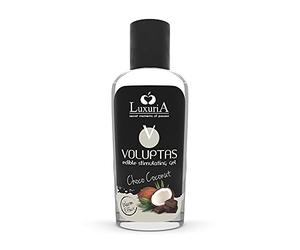 Lubricantes y geles marca Luxuria LUXURIA VOLUPTAS GEL ESTIMULANTE COMESTIBLE EFECTO CALOR - COCO Y CREMA 100 ML