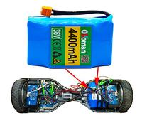 LUC 36V 4.4Ah 4400mah Alto Drenaje 2 Ruedas Scooter electrico Auto Equilibrio Paquete de baterías de Litio para Autoequilibrante para 6.5"7"
