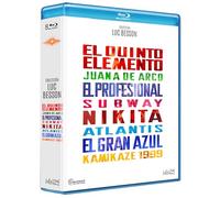 Luc Besson (Blu-ray) Pack 8 peliculas: El quinto elemento / Juana de Arco / El Profesional / Subway / Nikita / Atlantis / El gran azul / Kamikaze 1999