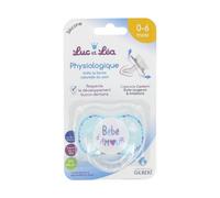 Luc et Lea Chupete Silicona Bébé d'Amour 0-6 Meses 1 ud