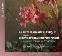 Luc Ponet La Suite Francaise Classique/Le Livre D'orgue D (CD) (Importación USA)