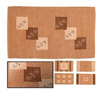 LUCA HOME - Alfombra Interior Alcobassa Effes 60x110cm Fabricada 100% algodón Muy Absorbente, Alfombrilla Interior Habitación, Salón, Baño, Dormitorio, Cocina..