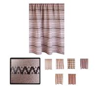 LUCA HOME Cortina para Puerta de algodón y poliéster Reciclado - 155x220cm - Cortinas Eco Multifuncional para Exteriores e Interiores - Cortinas Etnica, Bohemia, Alpujarreña (Gris)