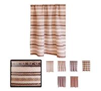 LUCA HOME Cortina para Puerta de algodón y poliéster Reciclado - 155x220cm - Cortinas Eco Multifuncional para Exteriores e Interiores - Cortinas Etnica, Bohemia, Alpujarreña (Beige)
