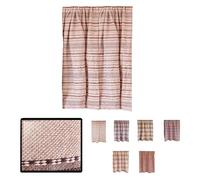LUCA HOME Cortina para Puerta de algodón y poliéster Reciclado - 155x220cm - Cortinas Eco Multifuncional para Exteriores e Interiores - Cortinas Etnica, Bohemia, Alpujarreña (Beige Gris)