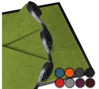 LUCA HOME - Felpudo Entrada casa 60x180cm Verde 2 unds - Alfombra Antideslizante Lavable para Puerta de Entrada, Cocina y Pasillo - Felpudo Exterior e Interior - Tapetes Originales Entrada casa