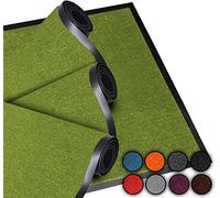 LUCA HOME - Felpudo Entrada casa 60x180cm Verde - Alfombra Antideslizante Lavable para Puerta de Entrada, Cocina y Pasillo - Felpudo Exterior e Interior - Tapetes Originales Entrada casa