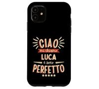 Luca Idea Regalo Personalizzata Nome Divertente Carcasa para iPhone 11