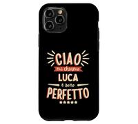 Luca Idea Regalo Personalizzata Nome Divertente Carcasa para iPhone 11 Pro