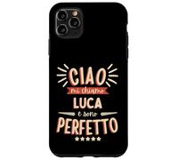 Luca Idea Regalo Personalizzata Nome Divertente Carcasa para iPhone 11 Pro MAX