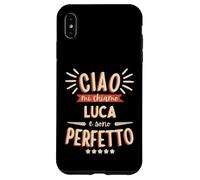 Luca Idea Regalo Personalizzata Nome Divertente Carcasa para iPhone XS MAX