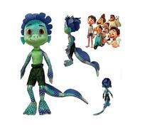 Luca Plush Luca Alberto Seamonster Plush Toy Doll Cartoon Lu-ca Stuffed Animals Plush Toys Gifts for Kids Valentine's Day Christmas Birthday,Luca