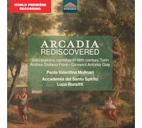 Luca Ronzitti – Arcadia Rediscovered: Cantatas para soprano solista en Turín (s. XVIII) – Dynamic