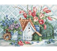 Luca-S B2395 - Kit de punto de cruz (38 x 28 cm), diseño de punto de cruz