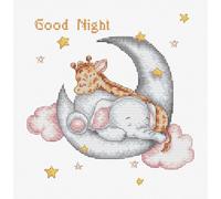 Good Night - Kit de punto de cruz Luca-S